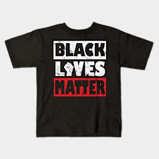 Black Lives Matter stop racism Kids T-Shirt